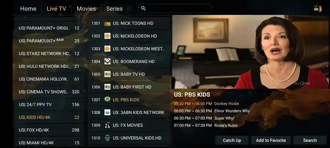 Preview 4 - 360 IPTV Premium IPTV Subscription