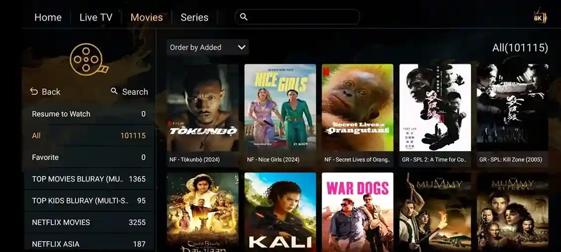 Preview 5 - 360 IPTV Premium IPTV Subscription